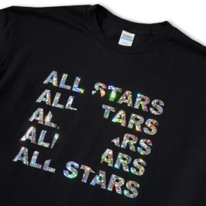 All Star T shirt Official  Star silver version
